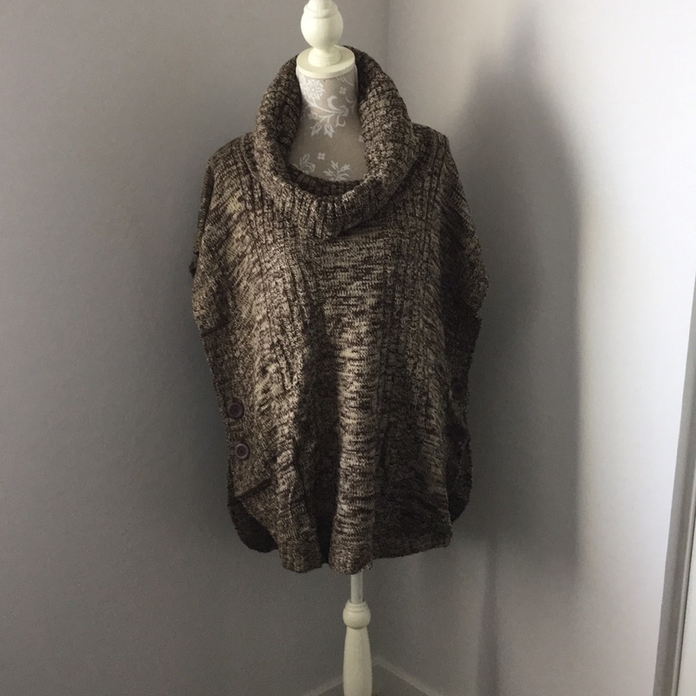 Brown sweater for winter.